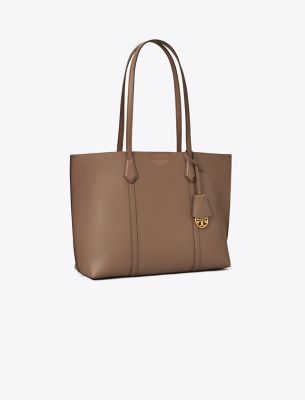 Tory Burch Medium Perry Tote In Clam Shell