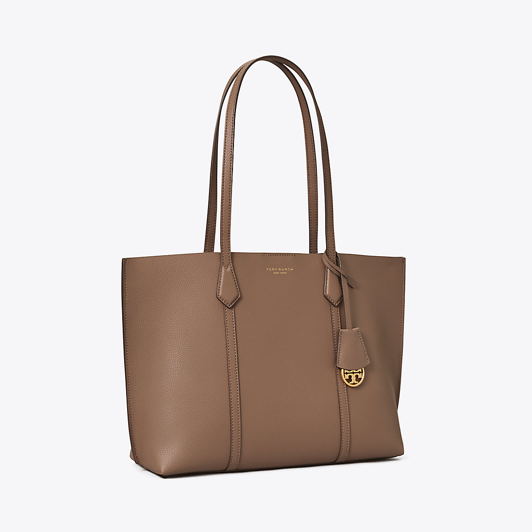 Tory Burch Medium Perry Tote In Clam Shell