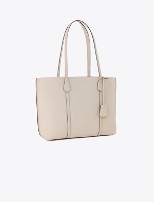 Tory Burch Medium Perry Tote In New Ivory