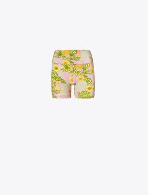 TORY SPORT TORY BURCH WEIGHTLESS PRINTED BIKE SHORT