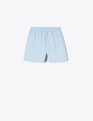 Tory Sport Tory Burch Double-faced Canvas Short In Ice Flow