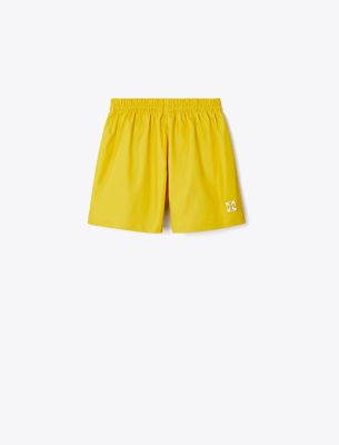 Tory Sport Tory Burch Double-faced Canvas Short In Summer Yellow