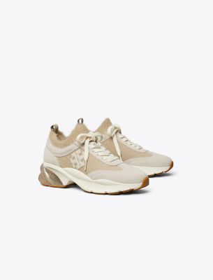【TORY BURCH】 Good Luck Mohair Trainer - Calcare Tory Burch Good Luck Mohair Trainer In Calcare | ModeSens
