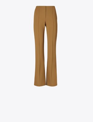 Tory Sport Tory Burch Wide-leg Track Pant In Camel