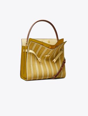 NEW Tory Burch Clam Shell Lee Radziwill Petite Double Bag $648