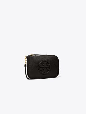 Tory Burch Miller Wristlet In Black