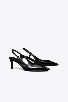 TORY BURCH TRIANGLE SLINGBACK 