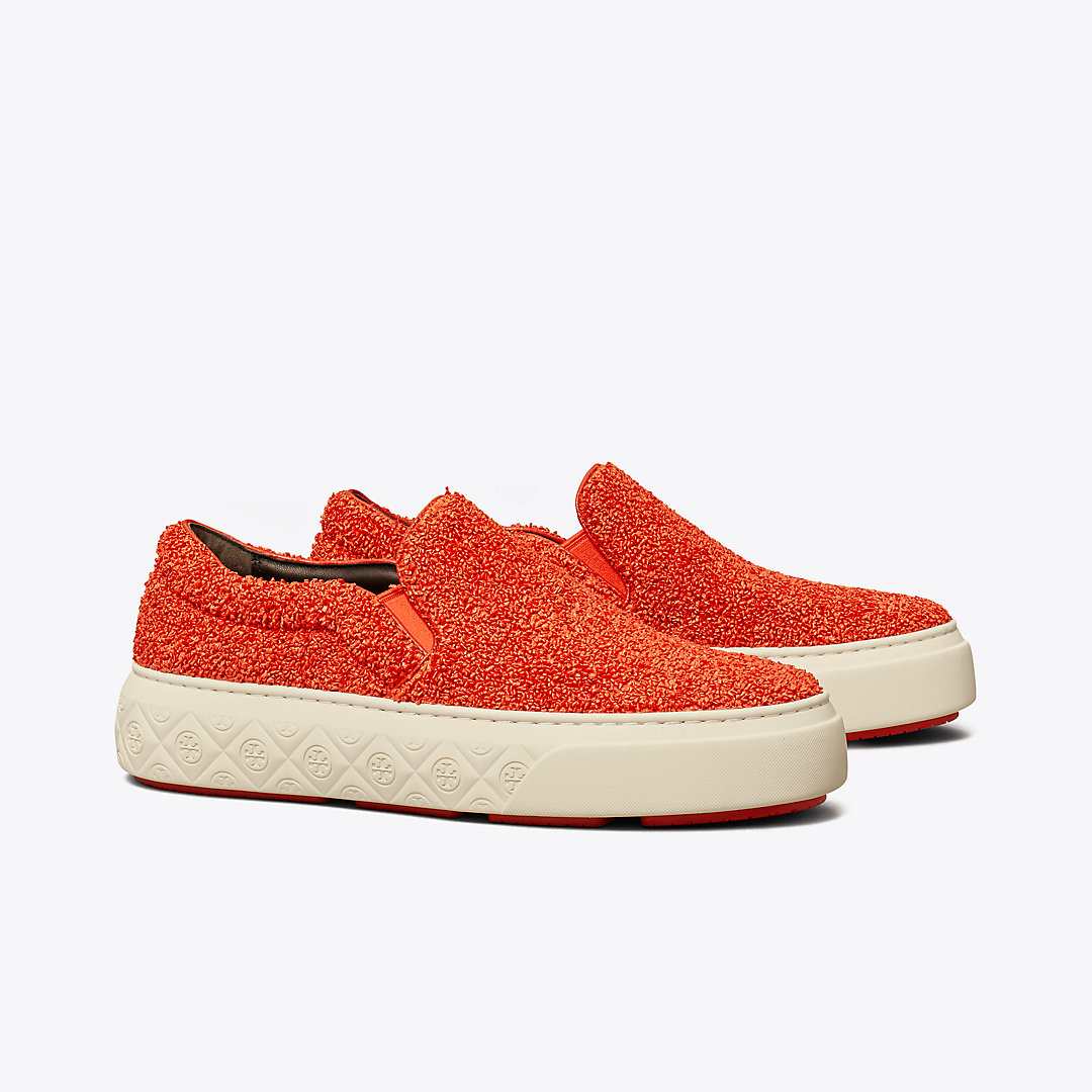 Tory Burch Ladybug Slip-on Sneaker In Piper Red