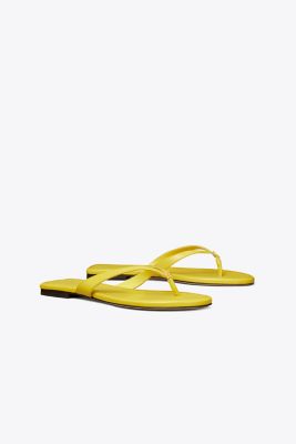 Shop Tory Burch Classic Flip-flop In Colza Yellow