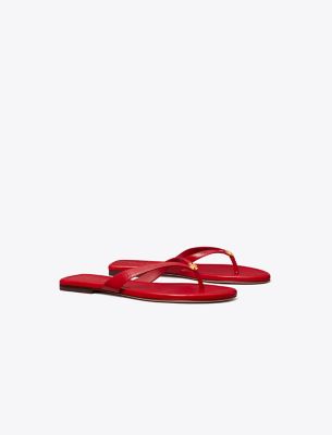 Shop Tory Burch Classic Flip-flop In Tory Red