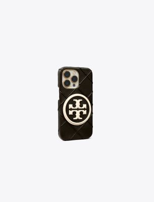 Tory Burch Iphone 13 Pro Fleming Soft Phone Case In Black | ModeSens