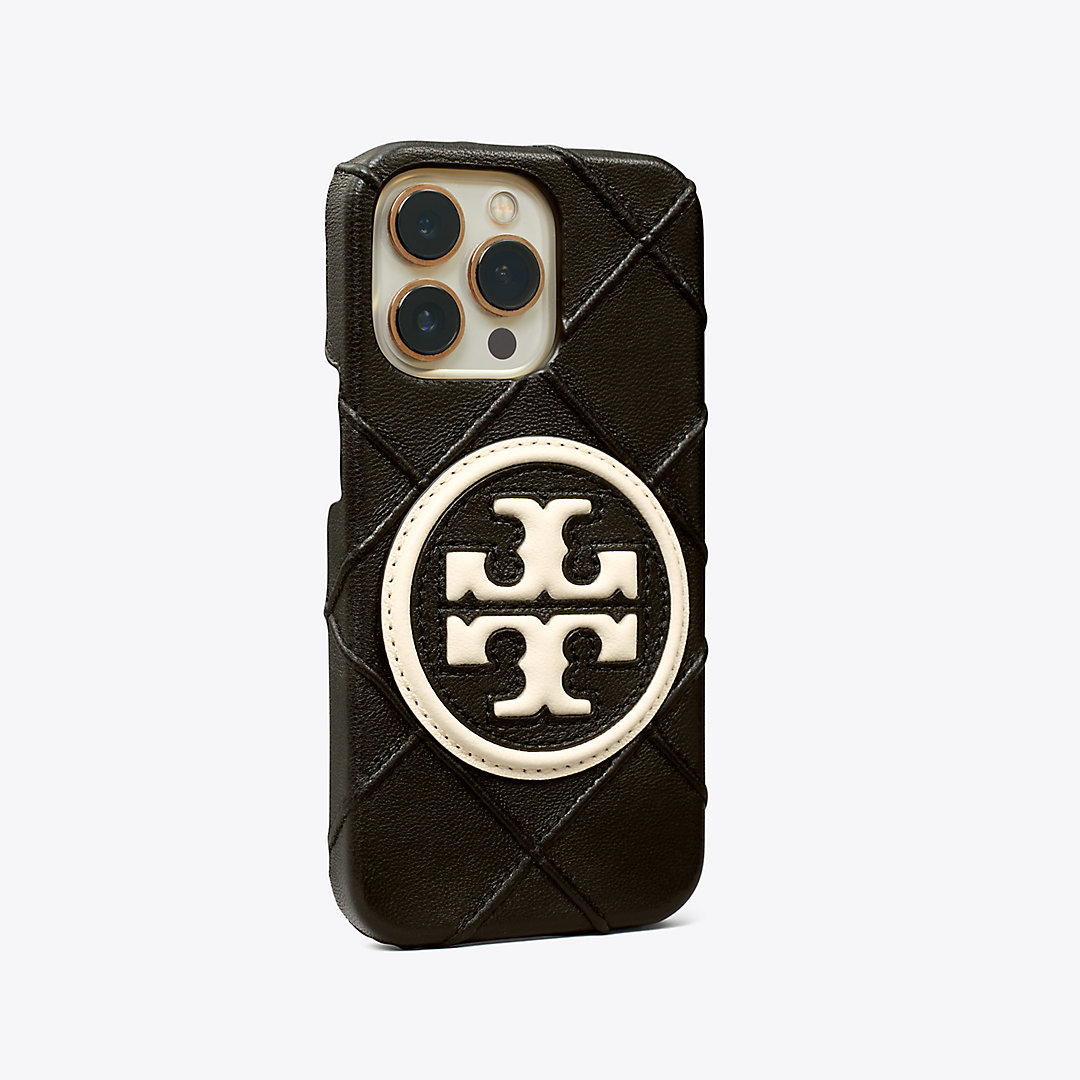 Tory Burch Iphone 13 Pro Fleming Soft Phone Case In Black | ModeSens