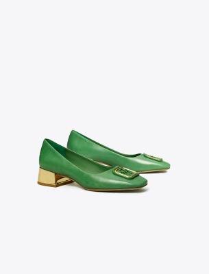 Tory Burch Georgia Pump In Shrub/gold