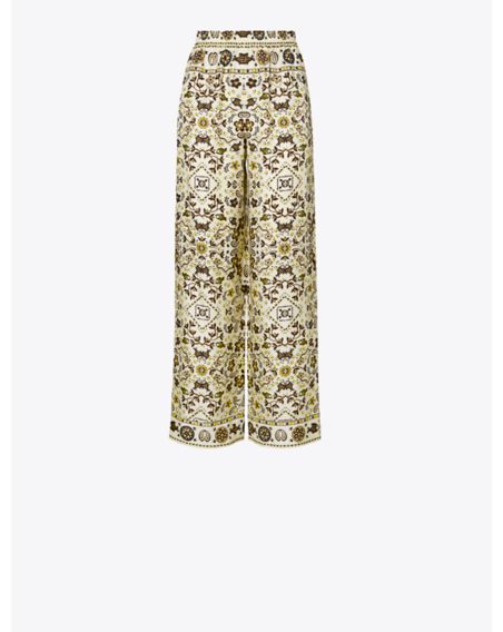 Printed Silk Pant