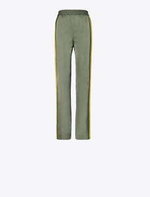 Tory sport wide leg track outlet pants