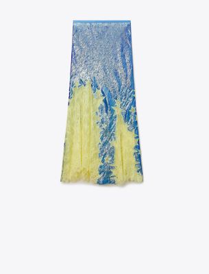TORY BURCH STAR LACE SKIRT 