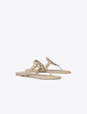 Tory Burch Miller Sandal In Oyster