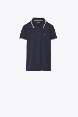 Tory Sport Tory Burch Short-sleeve Polo In Tory Navy