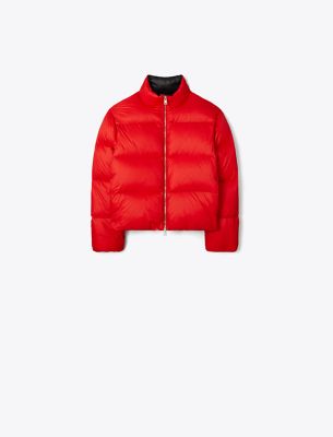 Tory Sport Tory Burch Classic Down Puffer In Radiant Red