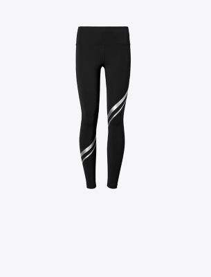 Sculpt side-striped leggings in multicoloured - Tory Sport