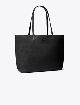 Tory Burch Mcgraw Tote In Black