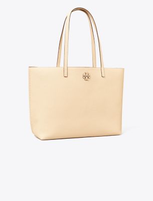 Shop Tory Burch Mcgraw Tote In Brie