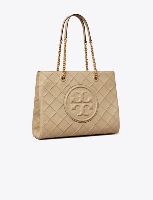 Tory Burch Fleming Soft Chain Tote In Fresh Clay