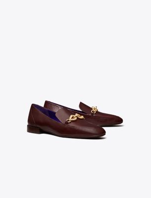 Shop Tory Burch Jessa Loafer In Plum