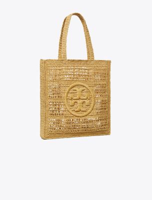 Tory Burch Ella Hand-crocheted Tote In Natural