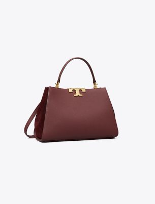 TORY BURCH ELEANOR PEBBLED SATCHEL 