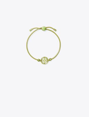 Shop Tory Burch Miller Slider Bracelet In Citrus Sage