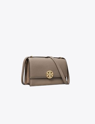 Tory Burch Miller Shoulder Bag In Wild Mushroom