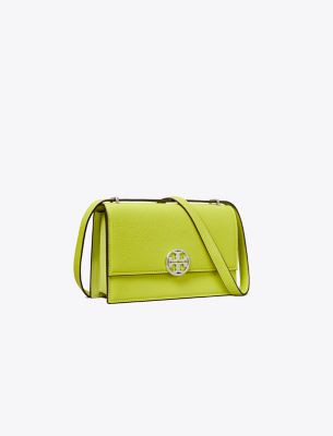 Tory Burch Miller Shoulder Bag In Spring Grass