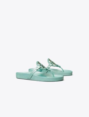 Shop Tory Burch Miller Cloud Sandal In Audrey Blue