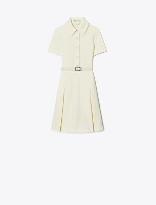 Shop Tory Sport Tory Burch Stretch Golf Dress In New Ivory