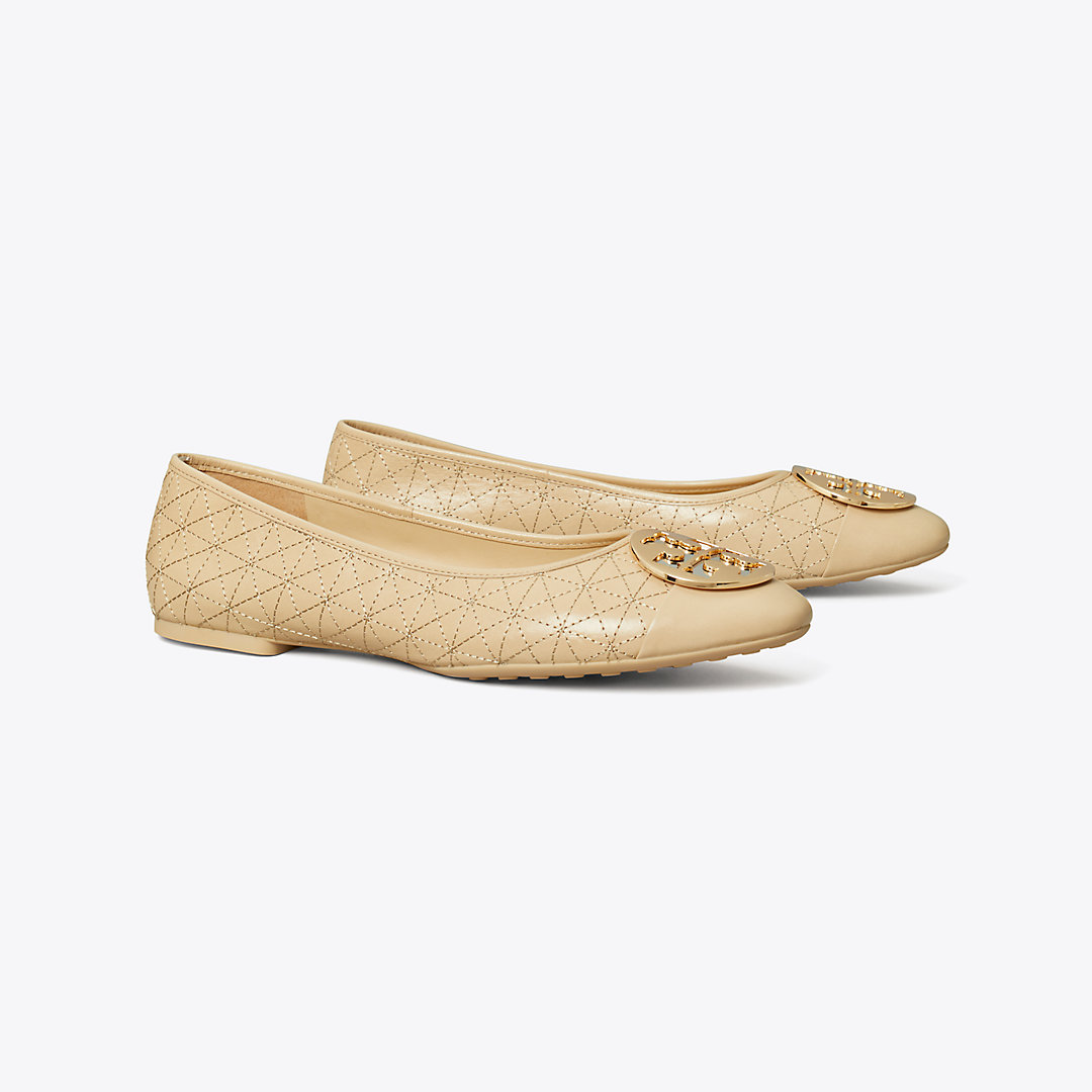 TORY BURCH CLAIRE QUILTED BALLET
