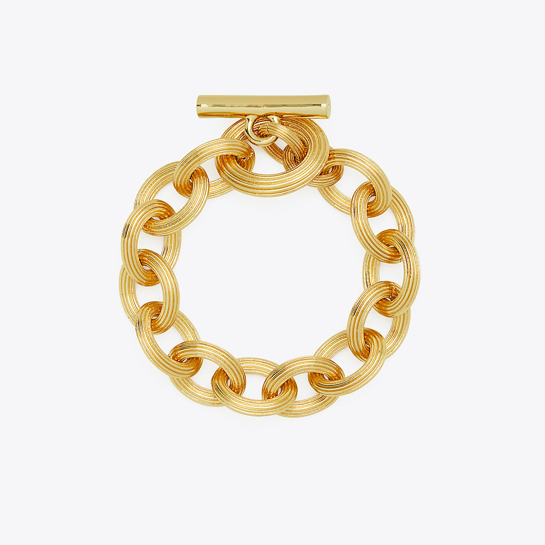 Tory Burch Chain Bracelet In Gold
