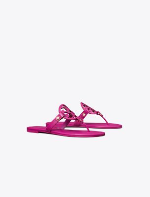 Tory Burch Miller Sandal In Fuchsia