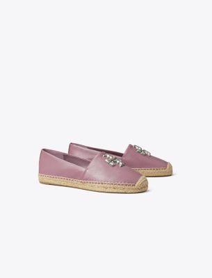 Tory Burch Eleanor Espadrille Flat In Cipria