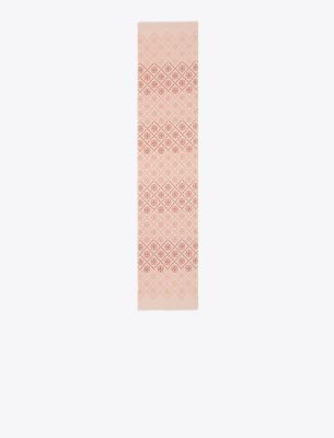 Tory Burch T Monogram Printed Oblong In Pink