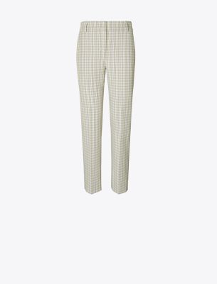 Shop Tory Sport Yarn-dyed Twill Golf Pant In New Ivory Pin Stripe Plaid