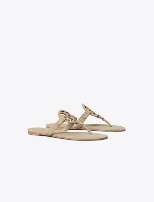 Tory Burch Miller Suede Sandal In Avola