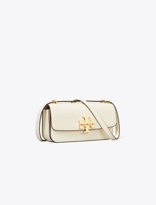 Tory Burch Small Eleanor Rectangular Bag In Warm White