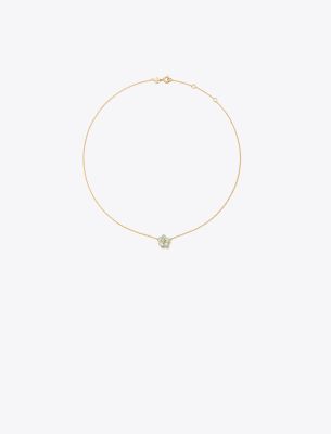 Tory Burch Kira Flower Pendant