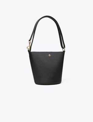 Tory Burch Blake Bucket Bag In Black