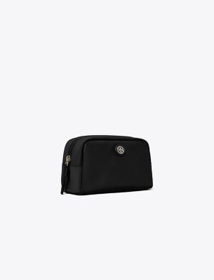 TORY BURCH VIRGINIA CURVED COSMETIC CASE 