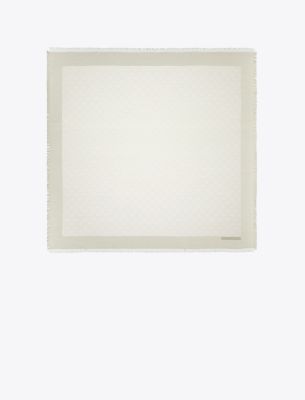Tory Burch T Monogram Jacquard Traveler In New Ivory
