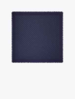 Tory Burch T Monogram Jacquard Traveler In Tory Navy