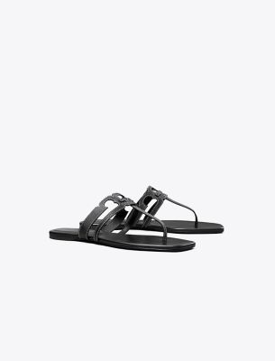 Tory Burch Ines T-strap Sandal In Perfect Black/perfect Black