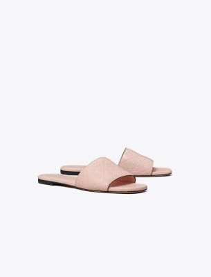 Shop Tory Burch T Monogram Slide In Light Pink